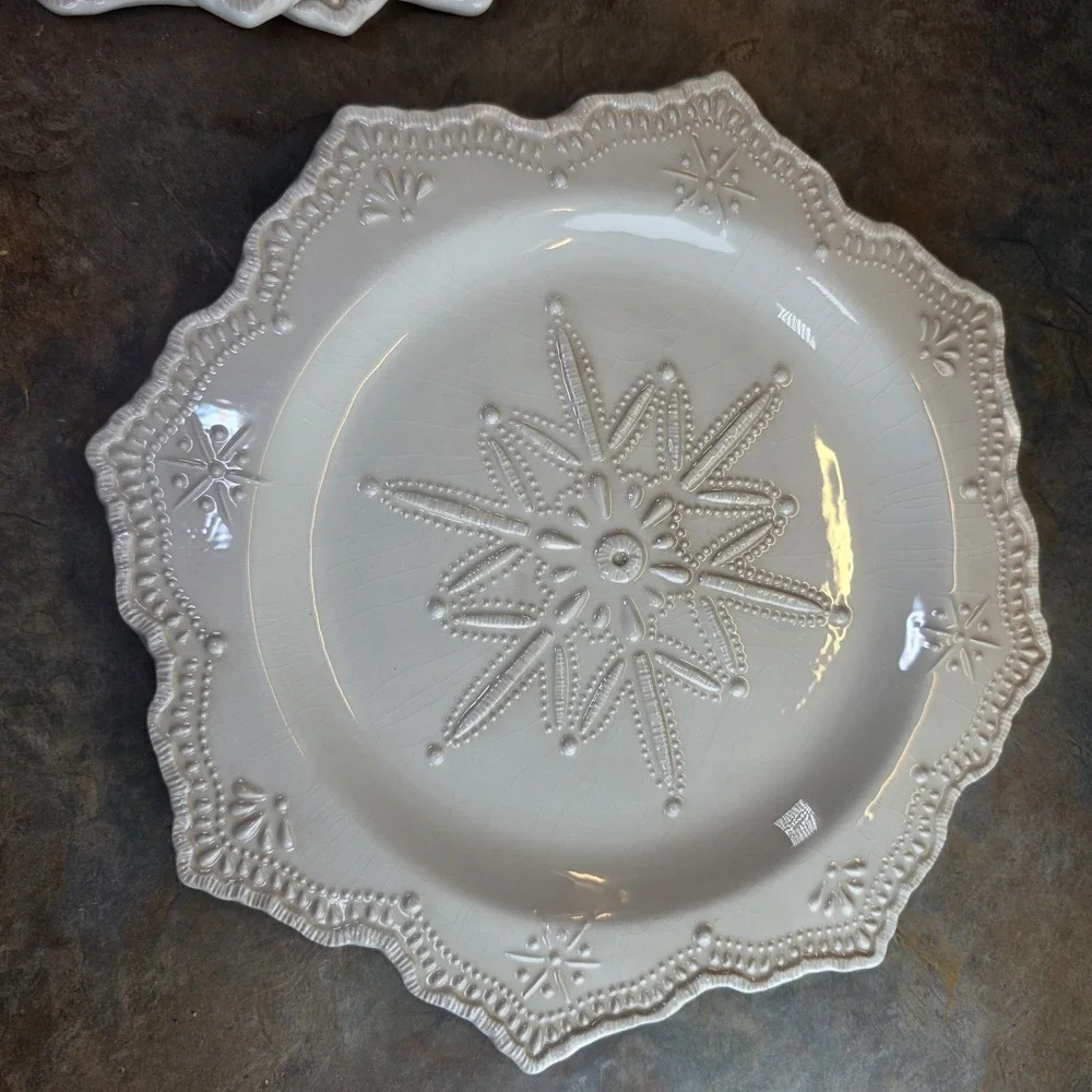 Cracker Barrel Seasonal Elegance Snowflake 10